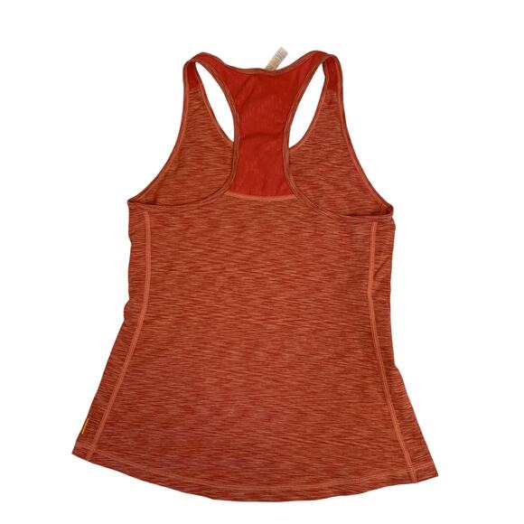 Lucy Tank Top Razor Back Women's Size S Orange And White - EUC - Picture 2 of 6